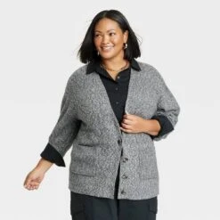 Women's Waffle Stitch Cardigan - Ava & Viv™ -Women Store GUEST 29ca3ed6 0fb9 4abe bbf2 4ea0472efa1a