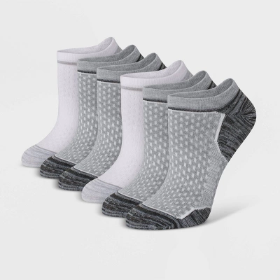 Hanes Premium Performance Women's Lightweight Mesh Ventilation 6pk No Show Athletic Socks 4 Hanes Premium Performance Women's Lightweight Mesh Ventilation 6pk No Show Athletic Socks - Image 2