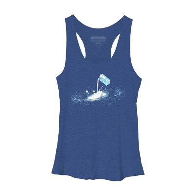 Women's Design By Humans The Milky Way By Radiomode Racerback Tank Top 9 Women's Design By Humans The Milky Way By Radiomode Racerback Tank Top - Image 7