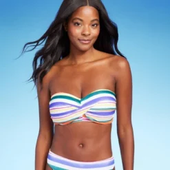 Women's Striped Twist Bandeau Bikini Top - Kona Sol™ Multi 17 Women's Striped Twist Bandeau Bikini Top - Kona Sol™ Multi -Women Store GUEST 2bd5cc08 8e0d 422f 9b9d 57ef97610e49