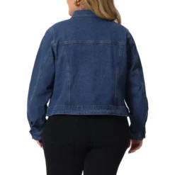 Agnes Orinda Women's Plus Size Button Up Long Sleeve Croped Denim Jean Jackets 9 Agnes Orinda Women's Plus Size Button Up Long Sleeve Croped Denim Jean Jackets -Women Store GUEST 2c068cb6 d509 4c7b b924 fa9f8b631390