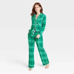 Women's Plaid Flannel Matching Family Pajama Set - Wondershop™ Green 8 Women's Plaid Flannel Matching Family Pajama Set - Wondershop™ Green -Women Store GUEST 2c787c0c 37be 4436 ac3f 7c5ddae4d3a4