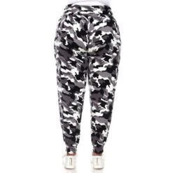 Plus Size Camo Harem Pants - White Mark -Women Store GUEST 2edfa550 9f49 4084 967f 838817130d83
