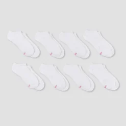 Hanes Premium Performance Women's Extended Size Cushioned 6+2 Bonus Pack No Show Athletic Socks - 8-12 -Women Store GUEST 315ab716 b9bc 41d8 9204 ac8621b5b65d