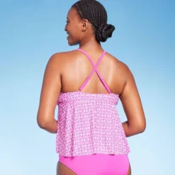 Women's Crossback Tankini Top - Kona Sol™ Pink -Women Store GUEST 3170c38e c2cb 4a91 8171 1b42f463f18f