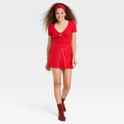 Women's 3pc Pajama Set - Colsie™ -Women Store GUEST 3370ede3 ef31 438c a643 251e7779795b