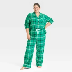 Women's Plaid Flannel Matching Family Pajama Set - Wondershop™ Green 9 Women's Plaid Flannel Matching Family Pajama Set - Wondershop™ Green -Women Store GUEST 33d2de61 b21c 4ae5 91bc b88b4c44338d