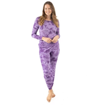 Leveret Womens Two Piece Cotton Tie Dye Pajamas 6 Leveret Womens Two Piece Cotton Tie Dye Pajamas - Image 4