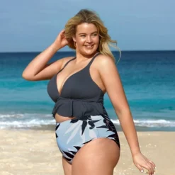 Women's Plus Size Flowy Ruffle Tankini Set Swimsuit - Cupshe -Women Store GUEST 35a76f9e 90e5 4ab7 b624 945d4515ebfa