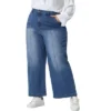 Agnes Orinda Women's Plus Size Wide Leg Baggy Washed Stretch With Pockets Denim Ankle Jeans 1 Agnes Orinda Women's Plus Size Wide Leg Baggy Washed Stretch With Pockets Denim Ankle Jeans -Women Store GUEST 3798334a 5cb0 4ccf b161 689897dbaa67