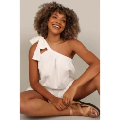 Petal And Pup Womens Miffy One Shoulder Romper -Women Store GUEST 380aaf35 003f 435d b142 4d8c44118851