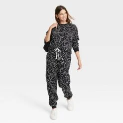 Women's Halloween Spider Web Graphic Jogger Pants - Black 7 Women's Halloween Spider Web Graphic Jogger Pants - Black -Women Store GUEST 38d014d5 0a06 486b bdb9 4620af4c0e7e