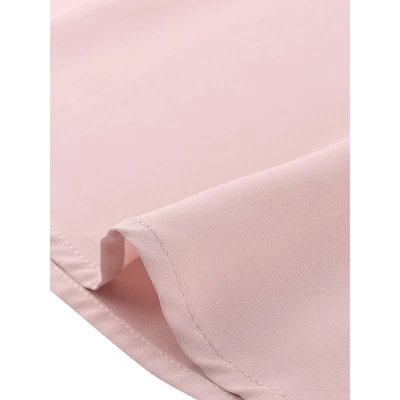 Allegra K Women's Vintage Peter Pan Collar Puff Polka Dots Mesh Short Sleeve Blouse 7 Allegra K Women's Vintage Peter Pan Collar Puff Polka Dots Mesh Short Sleeve Blouse - Image 5