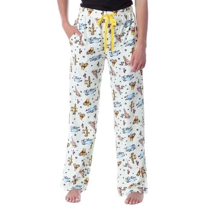 Disney Winnie The Pooh Women's Classic Character Art Loungewear Pajama Pants 7 Disney Winnie The Pooh Women's Classic Character Art Loungewear Pajama Pants - Image 5