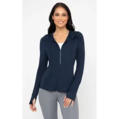 Yogalicious - Women's Slim Fit Hooded Track Jacket 40 Yogalicious - Women's Slim Fit Hooded Track Jacket -Women Store GUEST 3e90ae00 2a29 483a 9083 ddf96981ebce