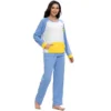 Cheibear Womens Sleepwear Crew Neck Nightwear With Pants Pockets Loungewear Pajama Set 2 Cheibear Womens Sleepwear Crew Neck Nightwear With Pants Pockets Loungewear Pajama Set -Women Store GUEST 41368787 da2d 4117 aad0 c69025c95f80