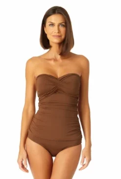 Anne Cole - Women's Twist Front Bandeaukini Swim Top -Women Store GUEST 413fdce5 0f4c 499d aecc 376eb7552427