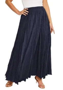 Jessica London Women’s Plus Size Flowing Crinkled Maxi Skirt -Women Store GUEST 4393f725 73a4 4825 ac92 e317325cfd29