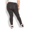 Women's Plus Size Pima High Rise Legging Charcoal - Average | AVE LEISURE -Women Store GUEST 443e406d da96 43f2 b065 e80f138d9c16