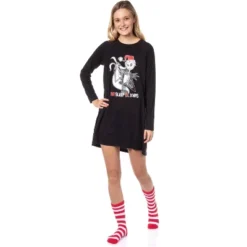 The Nightmare Before Christmas Women's Jack Skellington Sleep Shirt W/ Socks 13 The Nightmare Before Christmas Women's Jack Skellington Sleep Shirt W/ Socks -Women Store GUEST 4623d0fa 15a9 4de8 8047 d16d31f0d53a