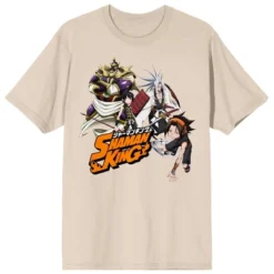 Shaman King Main Characters Crew Neck Short Sleeve Women's Natural T-shirt 12 Shaman King Main Characters Crew Neck Short Sleeve Women's Natural T-shirt -Women Store GUEST 47e04ab8 8477 42e8 b993 fd65fb56cf33