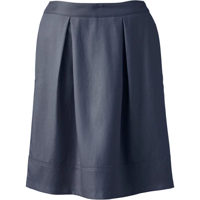 Lands' End Lands' End School Uniform Women's Solid Pleated Skort Top Of Knee 4 Lands' End Lands' End School Uniform Women's Solid Pleated Skort Top Of Knee - Image 2