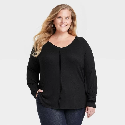 Women's Long Sleeve Knit Top - Knox Rose™ 7 Women's Long Sleeve Knit Top - Knox Rose™ - Image 5