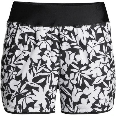 Lands' End Women's 3" Quick Dry Elastic Waist Board Shorts Swim Cover-up Shorts With Panty 9 Lands' End Women's 3" Quick Dry Elastic Waist Board Shorts Swim Cover-up Shorts With Panty - Image 7