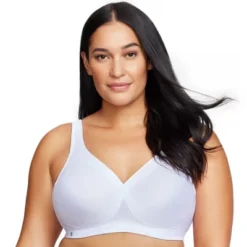 Glamorise Womens MagicLift Seamless Sports Wirefree Bra 1006 White 11 Glamorise Womens MagicLift Seamless Sports Wirefree Bra 1006 White -Women Store GUEST 4a92695b f174 4afd 9e96 7e42fcb8c4ba