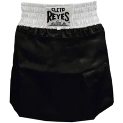 Cleto Reyes Women's Satin Boxing Skirt Trunks - Black/White -Women Store GUEST 4ea2500a 0123 4b6f b629 c176ec4763f0