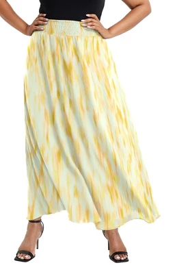 June + Vie By Roaman's Women’s Plus Size Georgette Ankle Skirt 7 June + Vie By Roaman's Women’s Plus Size Georgette Ankle Skirt - Image 5