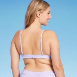 Women's Wavy Terry Textured Triangle Bikini Top - Wild Fable™ Lilac Purple 13 Women's Wavy Terry Textured Triangle Bikini Top - Wild Fable™ Lilac Purple -Women Store GUEST 51532f42 1302 4d2a adbd c103d738d45c