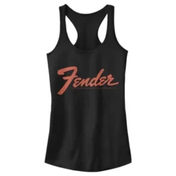Junior's Fender Classic Logo Racerback Tank Top 9 Junior's Fender Classic Logo Racerback Tank Top -Women Store GUEST 52b4be58 1dcc 499a b94d 8409b6bad673