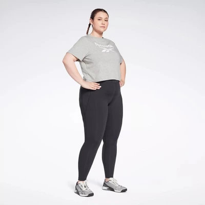 Reebok Lux High-Waisted Tights (Plus Size) Womens Athletic Leggings 3 Reebok Lux High-Waisted Tights (Plus Size) Womens Athletic Leggings
