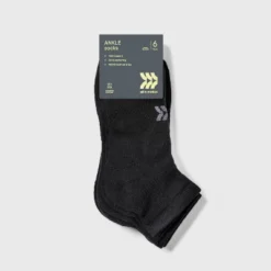 Women's Cushioned 6pk Ankle Athletic Socks - All In Motion™ 4-10