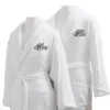 Bed Scrunchie Couple's Terry Robe 2-PC Set (His & Hers Embroidery) -Women Store GUEST 58b8539c f918 4ea1 8ca3 6a16c9887916