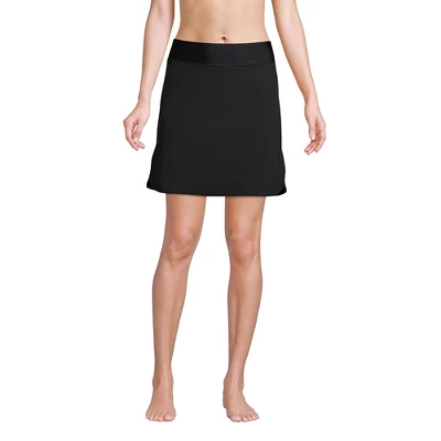 Lands' End Women's Quick Dry Elastic Waist Active Board Skort Swim Skirt 4 Lands' End Women's Quick Dry Elastic Waist Active Board Skort Swim Skirt - Image 2