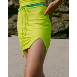 Women's Colette Drawstring Skirt With Slit - MIGA Swimwear 10 Women's Colette Drawstring Skirt With Slit - MIGA Swimwear -Women Store GUEST 5d68a247 df14 4f93 a42b ba7b09ee40e7