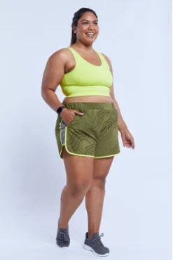 TomboyX Summit Shorts, Reflective Side Panel With Side Seam Pockets For Women -Women Store GUEST 5fb3411c 2d05 4a70 a0c1 8f9233a25164