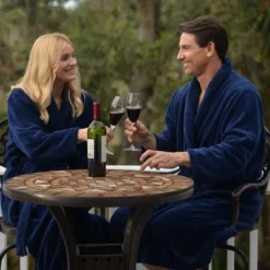 Women's Warm Fleece Winter Robe, Long Soft Plush Bathrobe -Women Store GUEST 5fe98505 9191 438f 8d4a d8543504ec5e