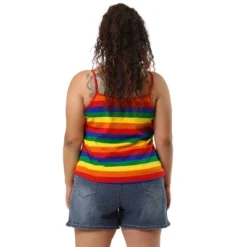 Agnes Orinda Women's Plus Size Stripe Strap Sleeveless Stretch Colorful Camisole -Women Store GUEST 6043d5e5 0ff2 4095 b34b 8e5500492c38