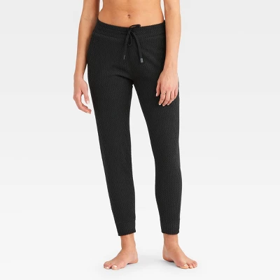 Wander By Hottotties Women's Dana Zig Zag Jogger Pants - Black 4 Wander By Hottotties Women's Dana Zig Zag Jogger Pants - Black - Image 2
