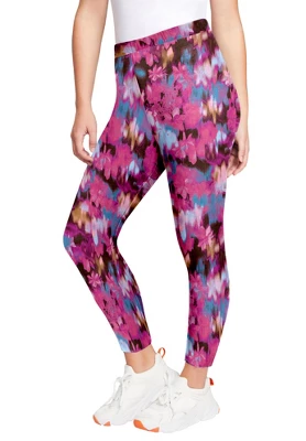 June + Vie By Roaman's Women’s Plus Size Essential Cropped Legging 11 June + Vie By Roaman's Women’s Plus Size Essential Cropped Legging - Image 9