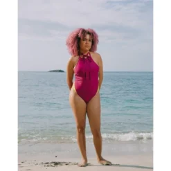 Women's Mio Halter Color Block One Piece Swimsuit - MIGA Swimwear 12 Women's Mio Halter Color Block One Piece Swimsuit - MIGA Swimwear -Women Store GUEST 64aba992 f2f2 491d a2d2 d0a09f46c54b