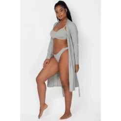 Smart & Sexy Comfort Cotton Rib Cardigan Robe -Women Store GUEST 66aa9ce0 d9ce 4c52 be76 79d02abc6640