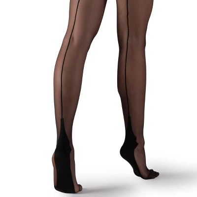 LECHERY Women's Rht Backseam Tights (1 Pair) 4 LECHERY Women's Rht Backseam Tights (1 Pair) - Image 2