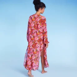 Women's Long Sleeve Open-Front Maxi Cover Up - Shade & Shore™ Multi Floral Print 8 Women's Long Sleeve Open-Front Maxi Cover Up - Shade & Shore™ Multi Floral Print -Women Store GUEST 6c61fd2f 5575 474b 9a3d 728d2a358e59
