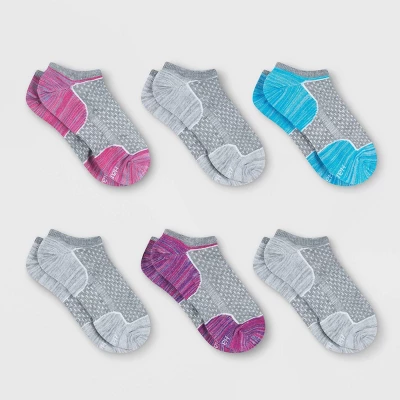 Hanes Premium Performance Women's Lightweight Mesh Ventilation 6pk No Show Athletic Socks 6 Hanes Premium Performance Women's Lightweight Mesh Ventilation 6pk No Show Athletic Socks - Image 4
