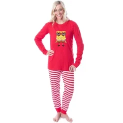 SpongeBob SquarePants Get Happy Character Adult Unisex Sleep Pajama Set Red 9 SpongeBob SquarePants Get Happy Character Adult Unisex Sleep Pajama Set Red -Women Store GUEST 6f1792f0 3d75 463a abb9 fc8dbb684268