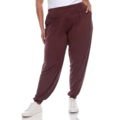 Women's Plus Size Harem Pants - White Mark -Women Store GUEST 6f71e41f d861 4b4a aabe 5333a55f8630